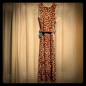 NWT Vintage Polka Dot Dress Size 8